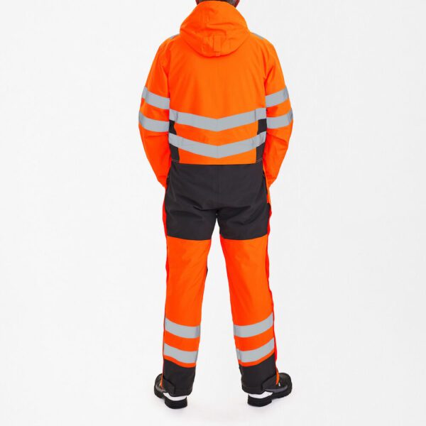 Safety Winter Overall EN ISO 20471 Hivis Oranje/Antracietgrijs