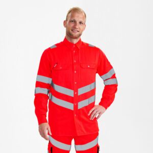 Safety Fluorescerende Overhemd EN ISO 20471